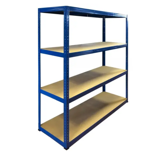 New HD1 Heavy Duty boltless longspan shelving 1770x1600x600 cw 4 shelves ,