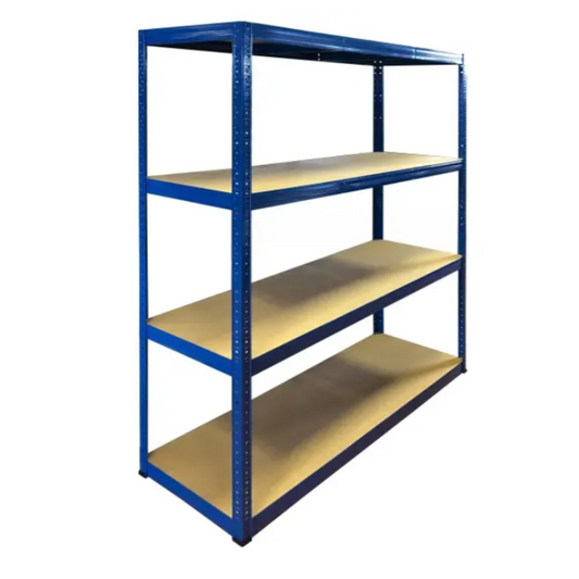 New HD1 Heavy Duty boltless longspan shelving 1770x1600x600 cw 4 shelves