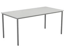 Switch Rectangular Canteen table with silver or graphite frame 1800mm x 800mm - Various finishes 1 image
