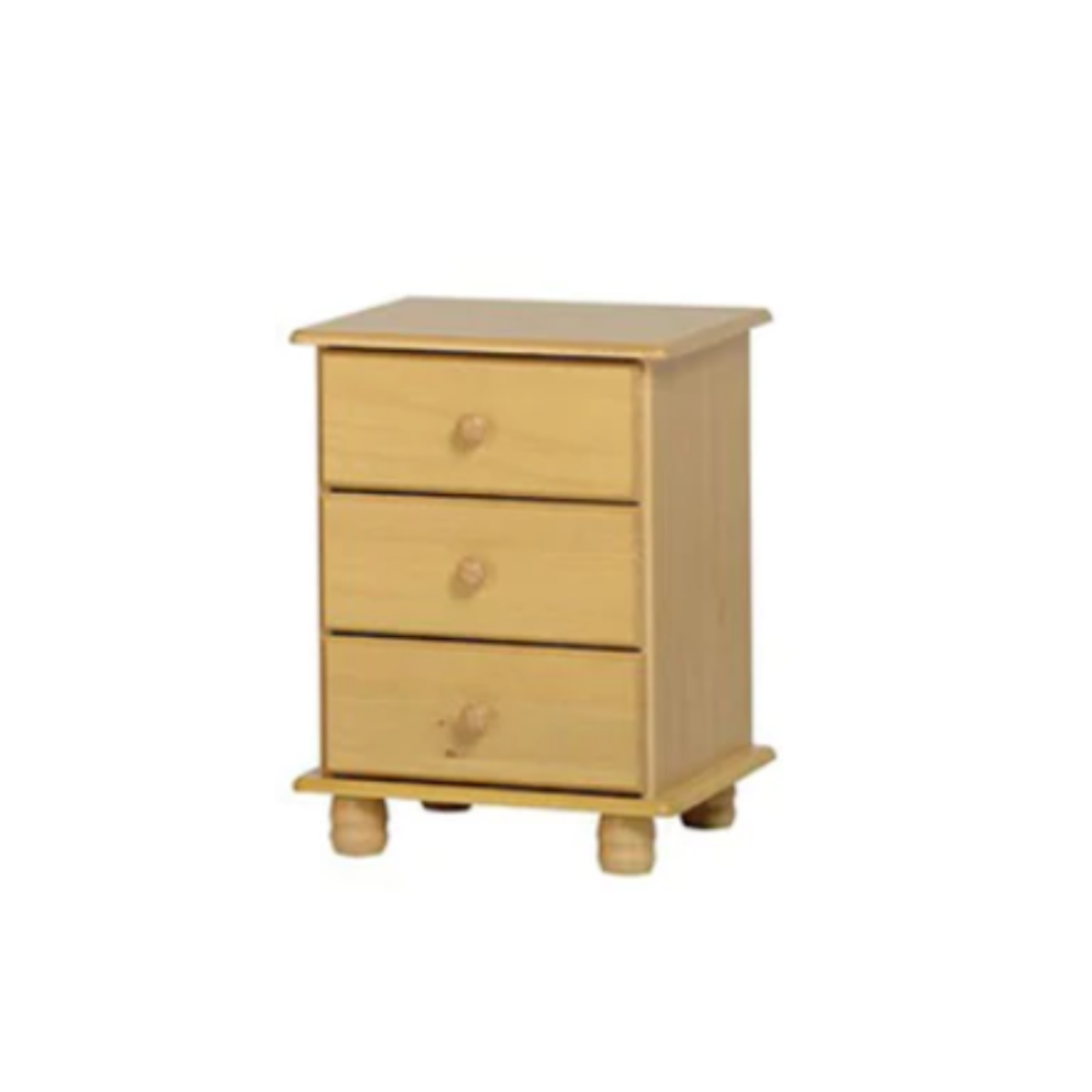 NEW Saturn pine 3 dwr locker.  Flatpacked €85 Assembled €125