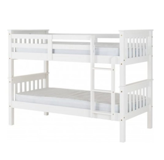 NEW 3ft Neptune bunk bed- White