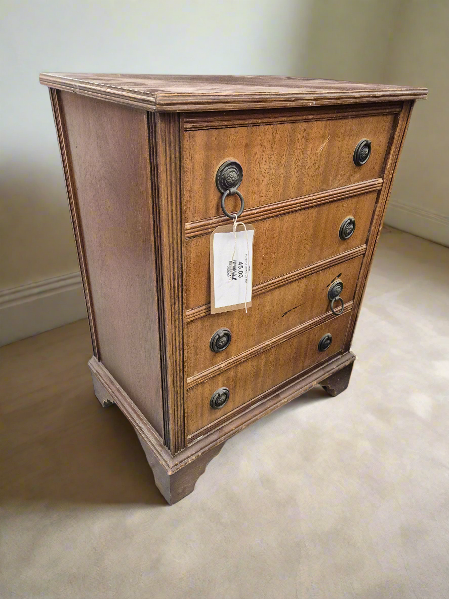 4 drawer ornate chest unit 2125