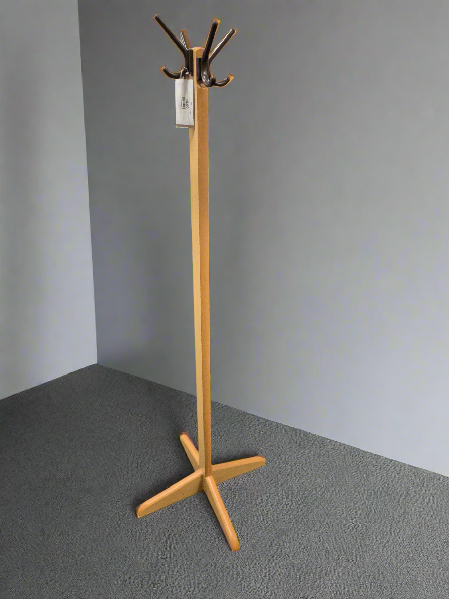 Tall metal coat stand, various finish