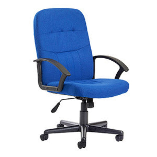 Canasta managers office chair with fixed loop arms 03/01/22