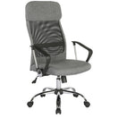 Switch Chord high back operators chair with mesh back and headrest - grey 3 image