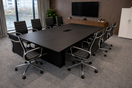 Switch Parnell Anthracite 2.4mtr Boardroom Table 2 image