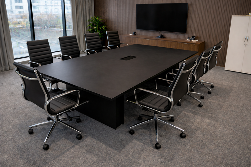 Parnell Anthracite 2.4mtr Boardroom Table
