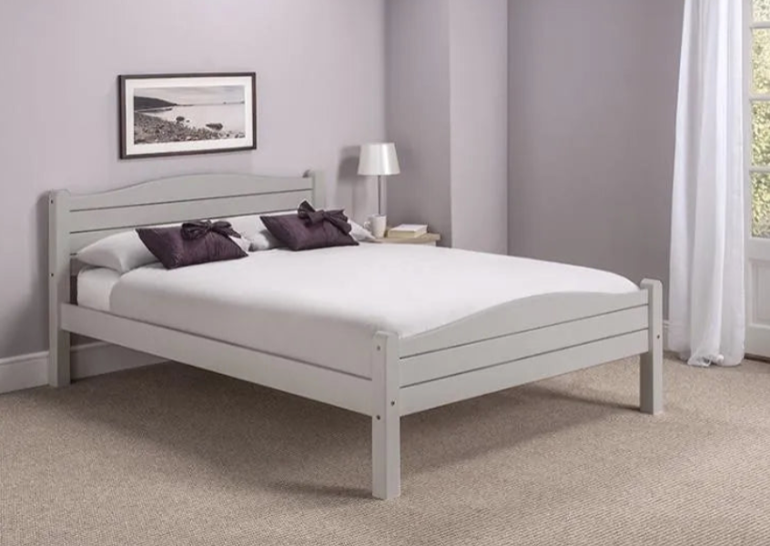 NEW Elwood 4ft 6 bed frame - Grey