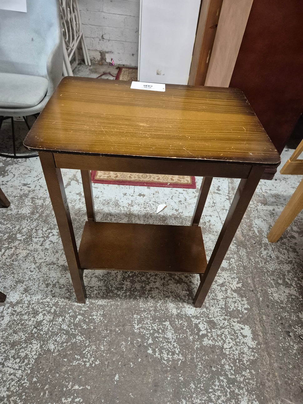 wood laminate occasional table