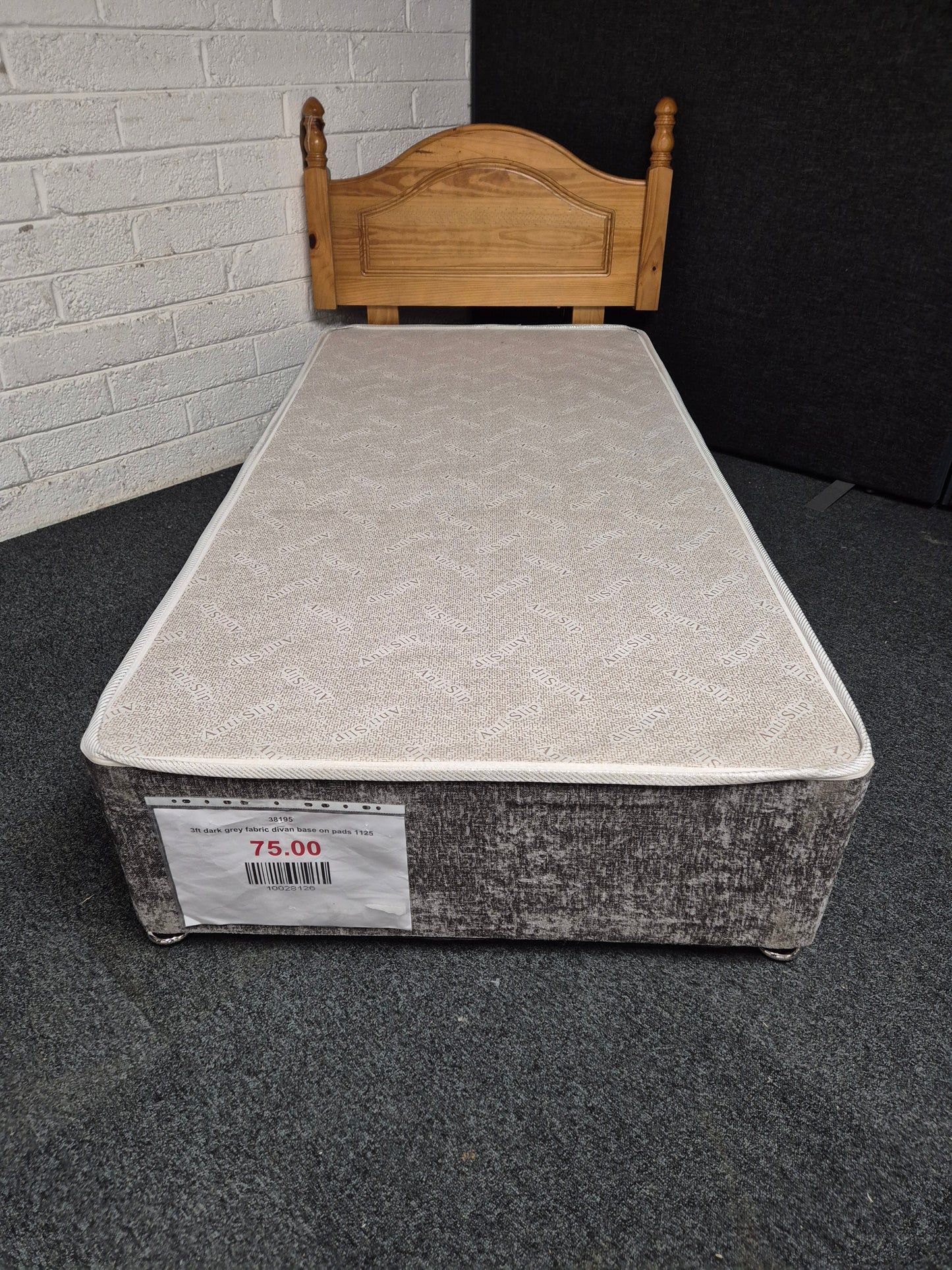 3ft solid pine headboard 3324
