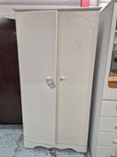 Switch White laminate 2 door wardrobe  2125 2 image