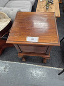 Switch Tall solid mahogany 4 legged lamp table H 780 x W 520 x D 520 mm 2125 3 image