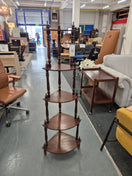 Switch Tiered corner mahogany whatnot 2125 2 image