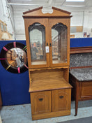 Switch Oak display unit with glass doors H 2000 x W 800 x D 430 mm  3125 2 image