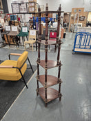 Switch Tiered corner mahogany whatnot 2125 3 image