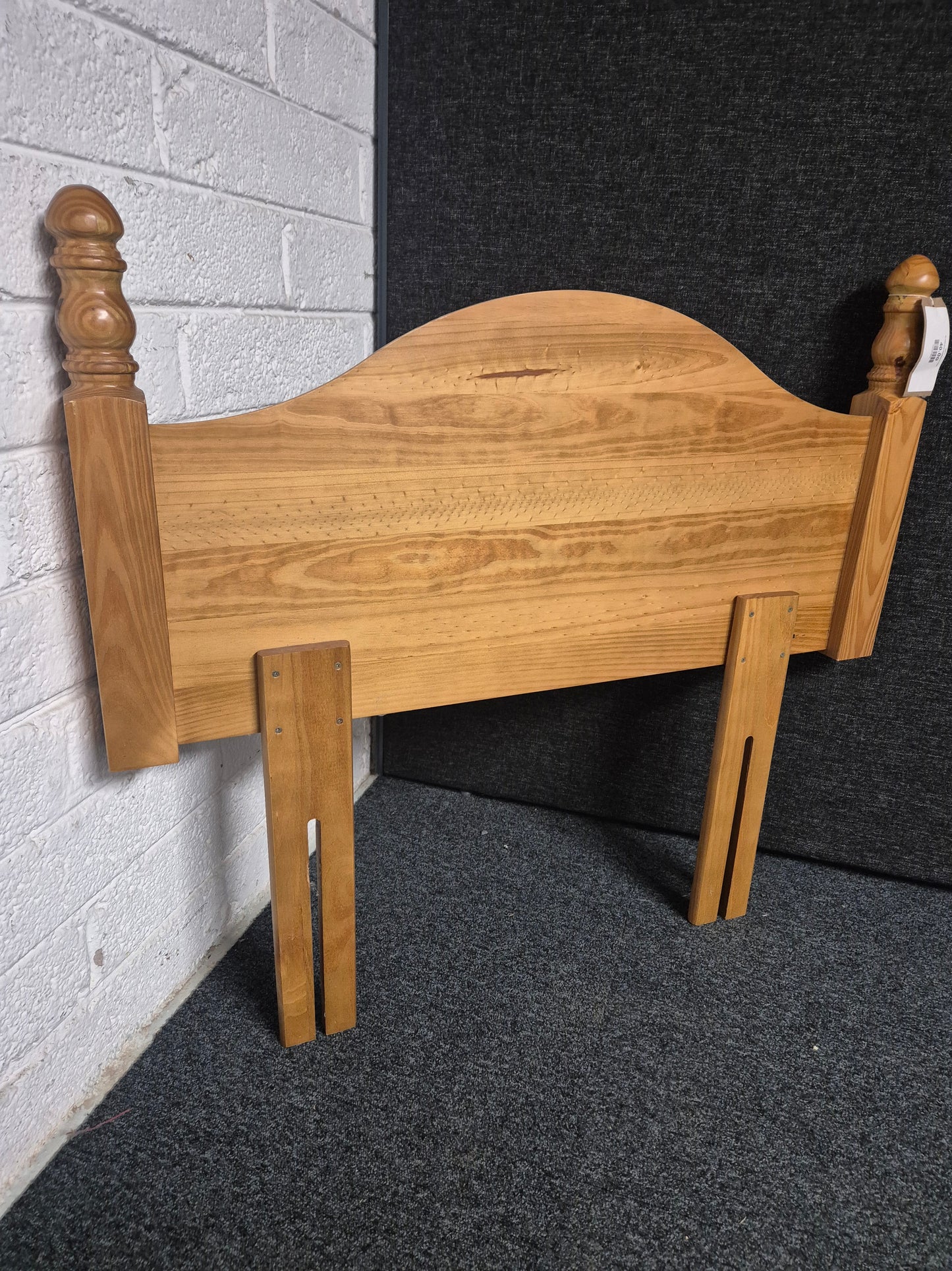 3ft solid pine headboard 3324