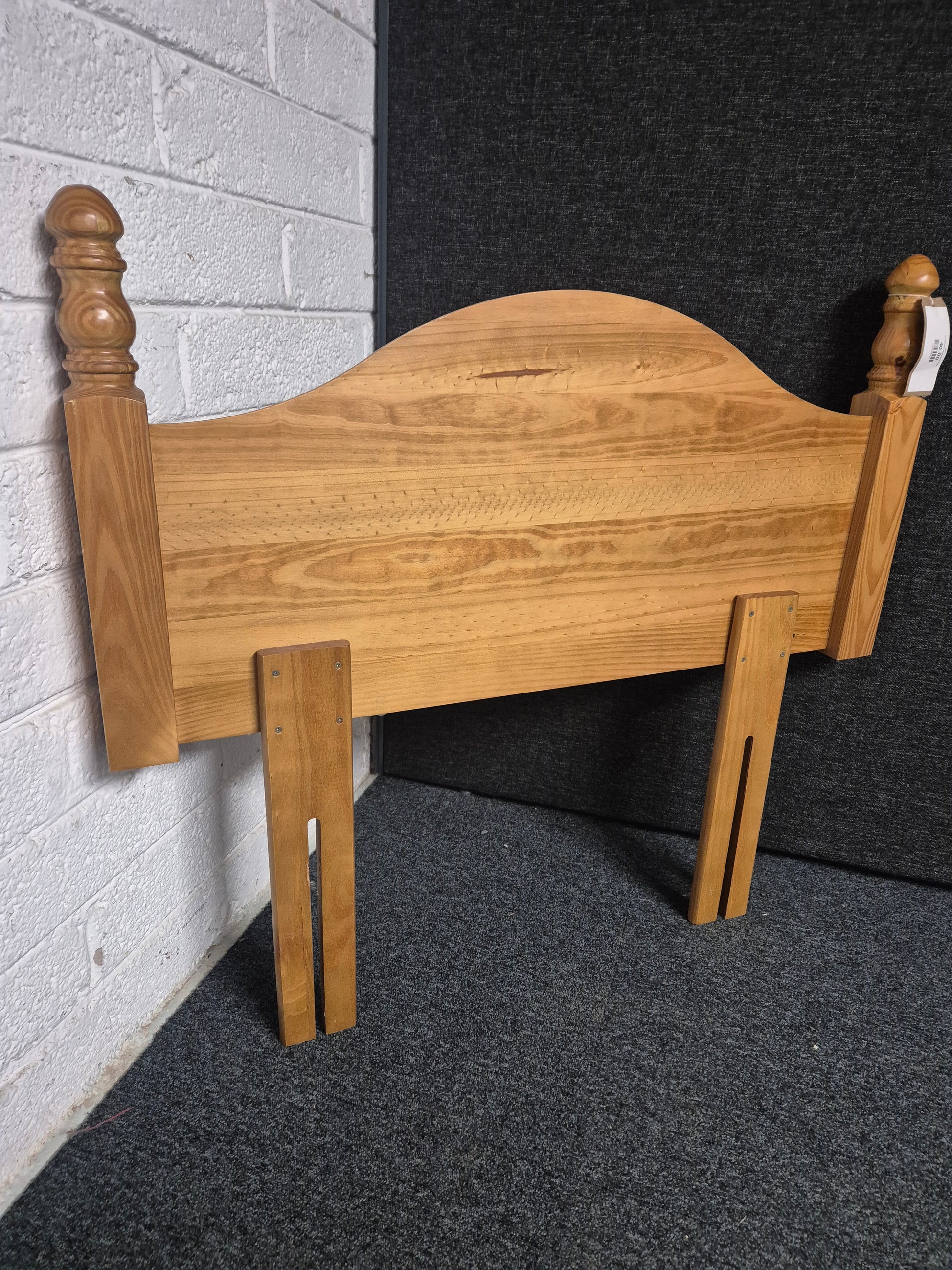 3ft solid pine headboard 3324