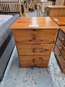 Switch Solid pine 3 drawer bedside locker  2125 2 image