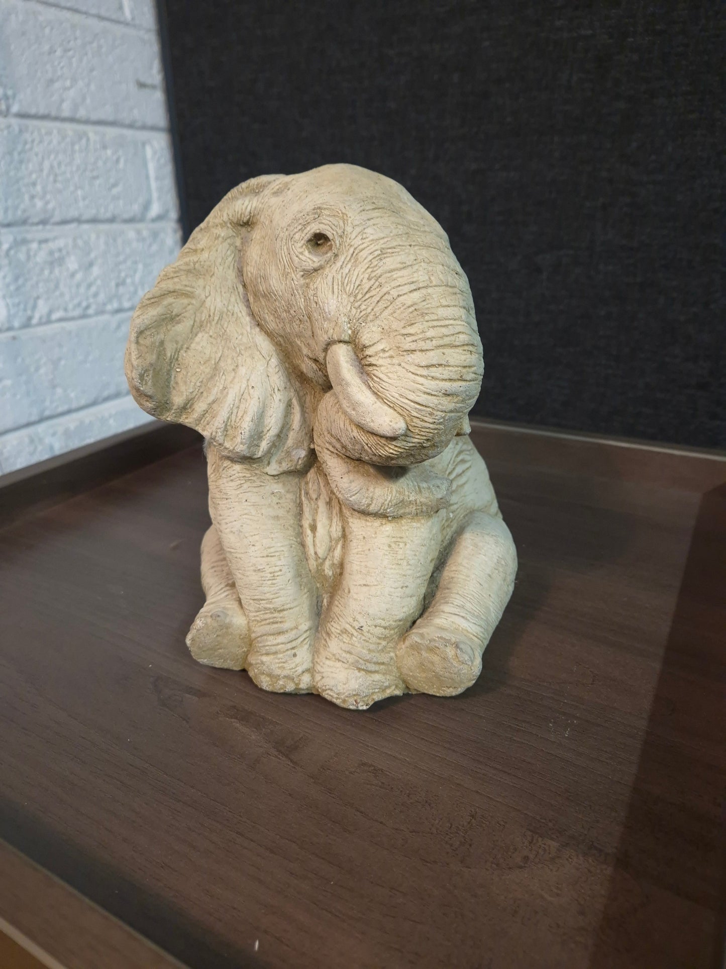 Grey Elephant ornament  1225