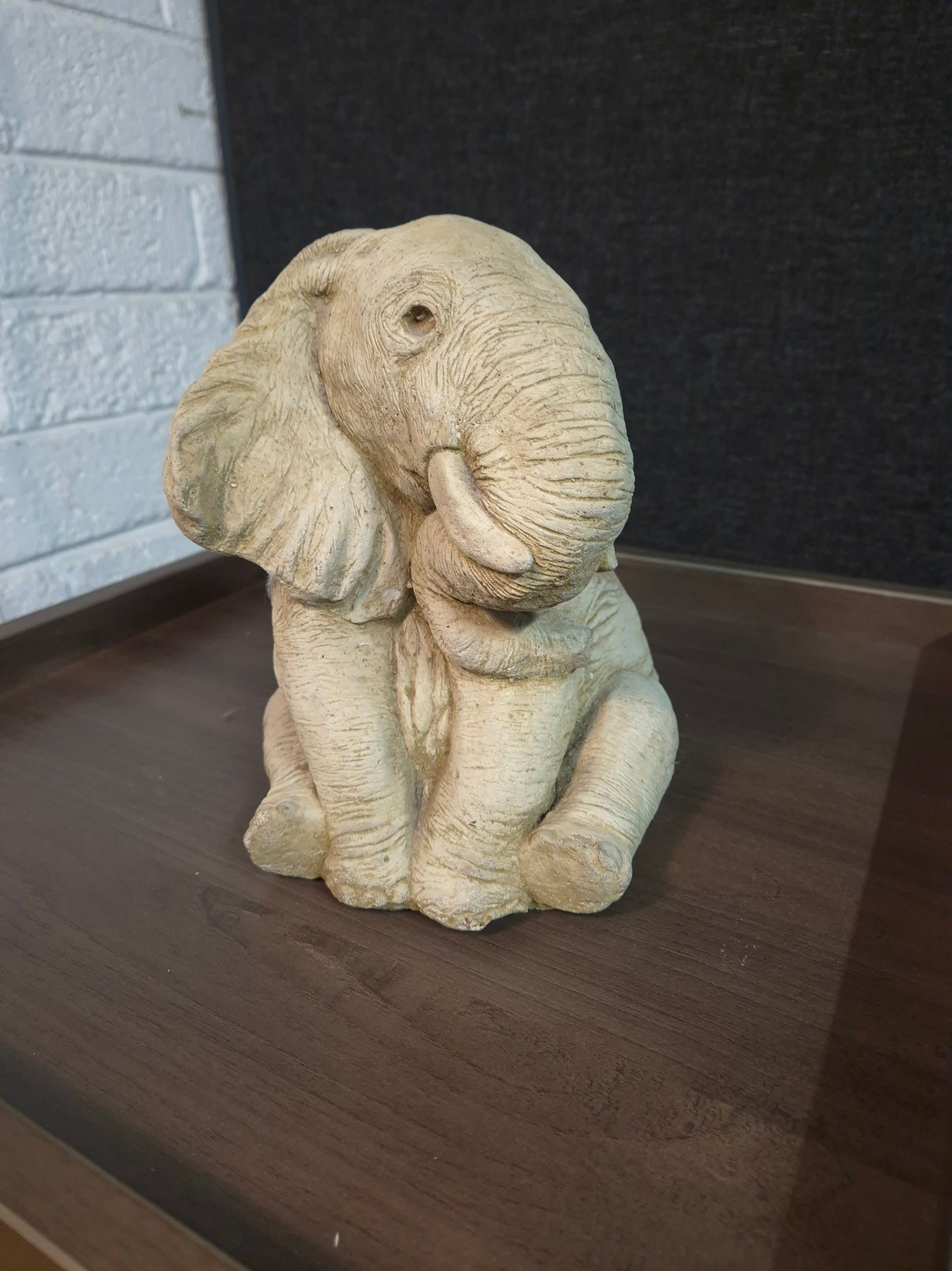 Grey Elephant ornament  1225