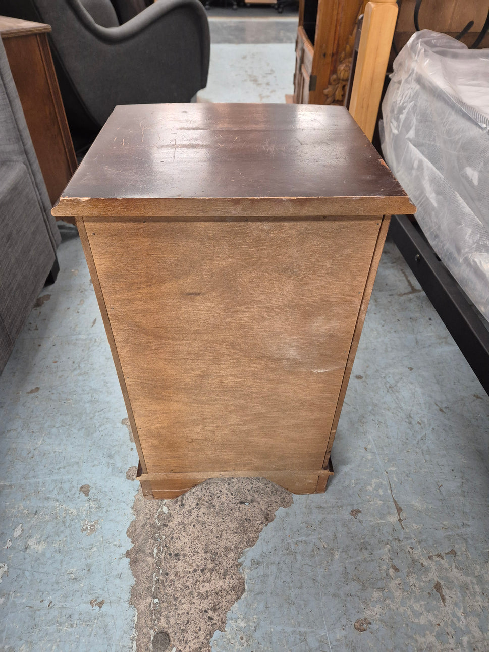 4 drawer Mahogany chest unit 2125