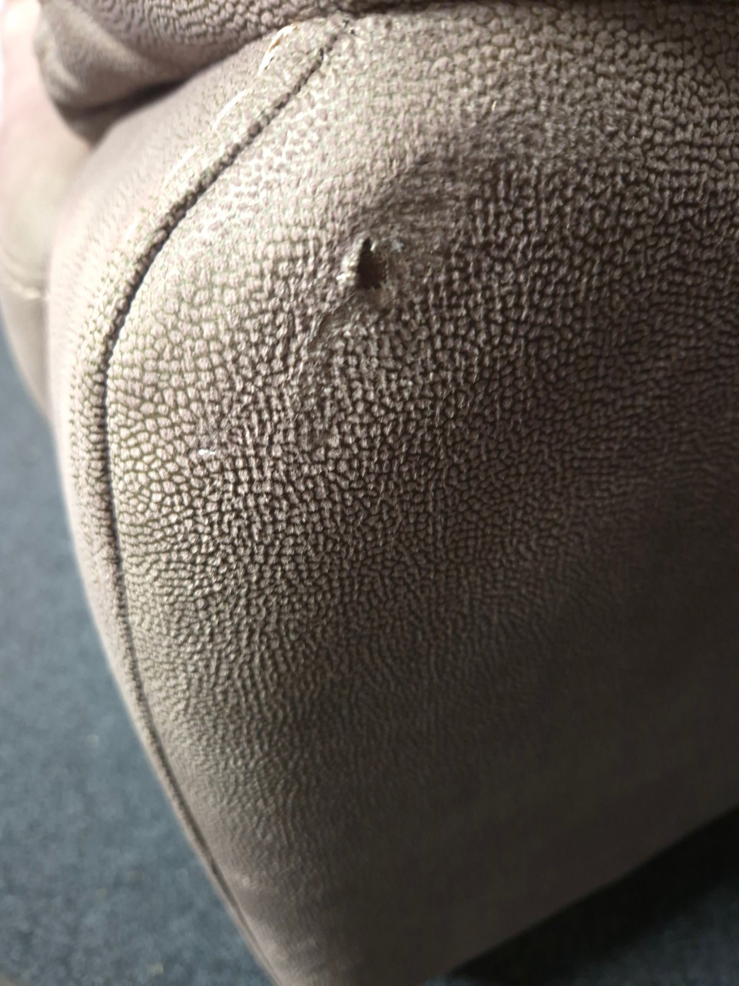 3+1 brown suede sofa suite 1225