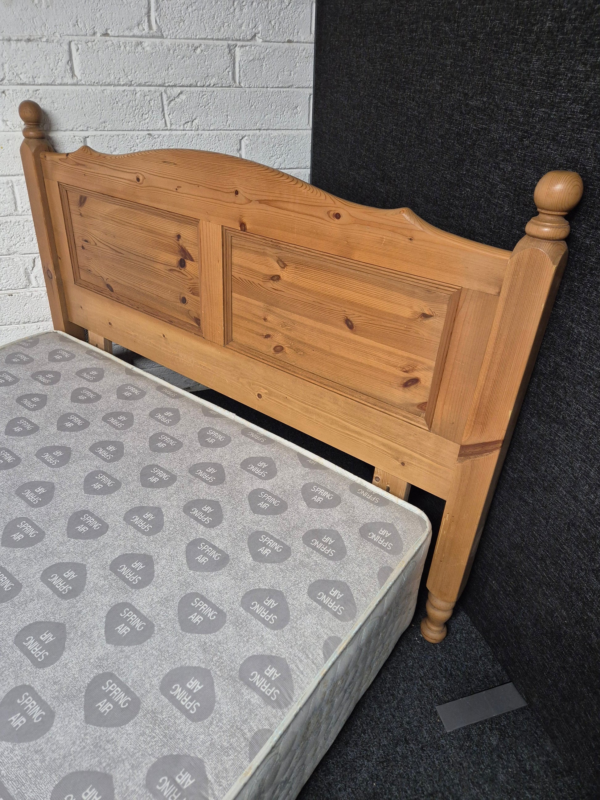 Solid Pine 5 ft headboard  1225