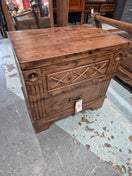 Switch Dark wood stained bedside locker H 580 W600 D 400  2125 3 image