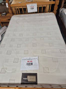 Switch 4ft 6 SECONDHAND comfortzone spring mattress in off white fabric 3125 3 image