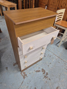 Switch 5 drawer laminate chest of drawers with chest top 2125 3 image