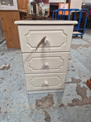 Switch White 3 drawer bedside locker 2125 3 image