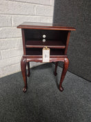 Switch Ornate Mahogany lamp table with shelves( H  660 x W 410 x D 310 mm) 3125 2 image