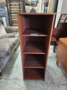 Switch Tall open teak stained bookcase  3 image