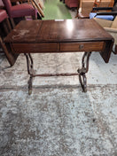 Switch Mahogany drop leaf table on castors 2125 3 image