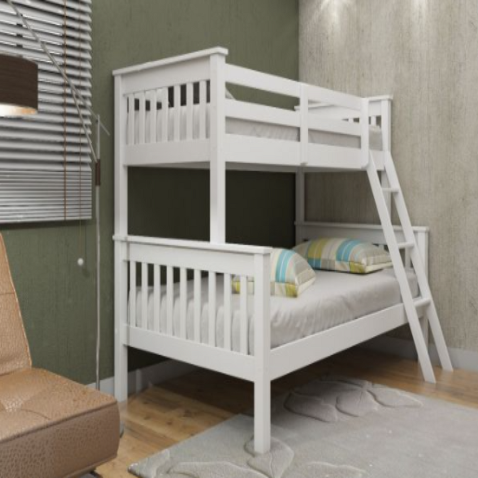 NEW Athens triple bunk in white or grey